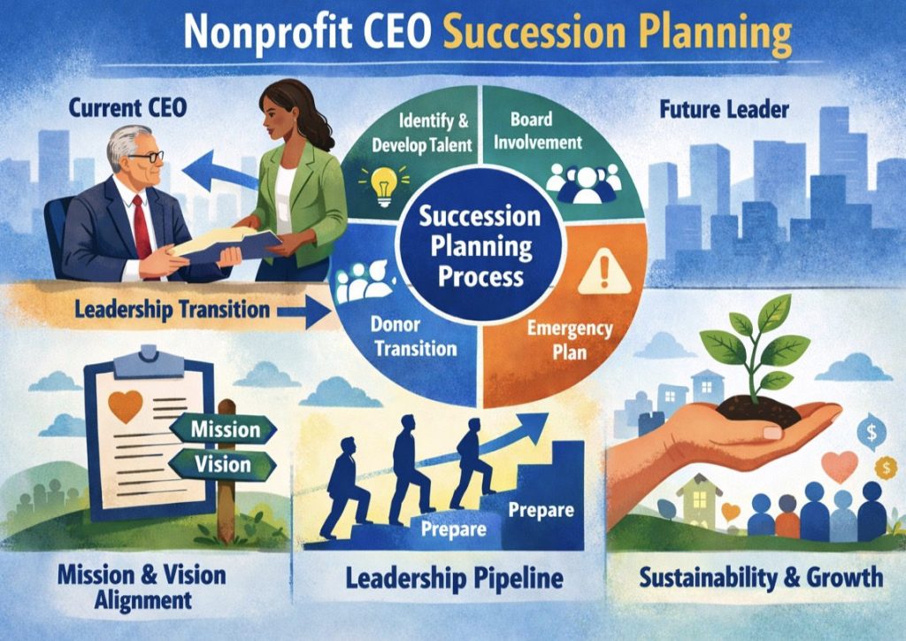 Leading with Confidence: Donor-Centered Succession Planning During a CEO Transition